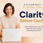 Clarity Before Content working with Katrina online
