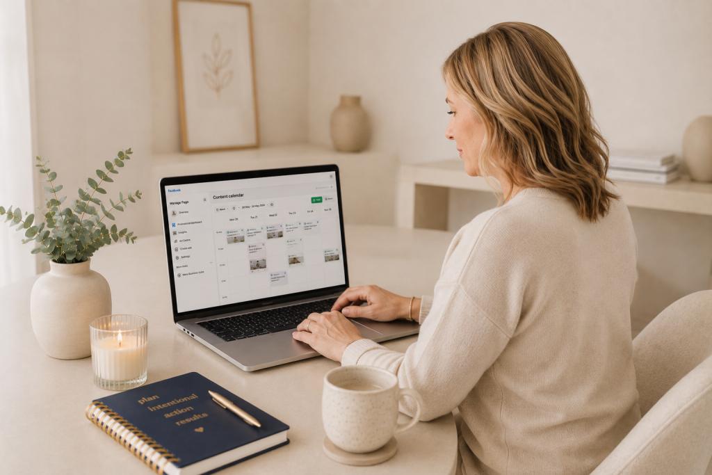 A woman feeling relaxed while working online